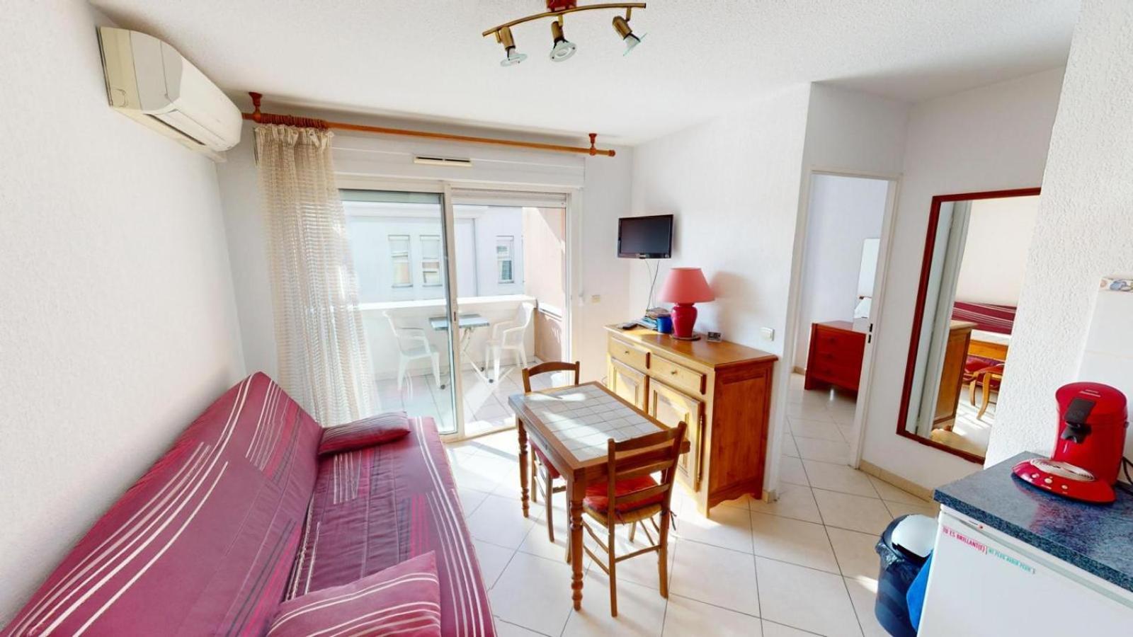 T2 Clim Avec Terrasse Et Place De Parking Privative Balaruc-les-Bains Eksteriør billede
